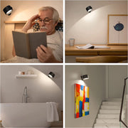 Remote control LED wall light, view 7 - MRSLM