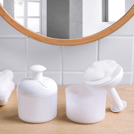 Portable foam maker for facial cleanser - MRSLM