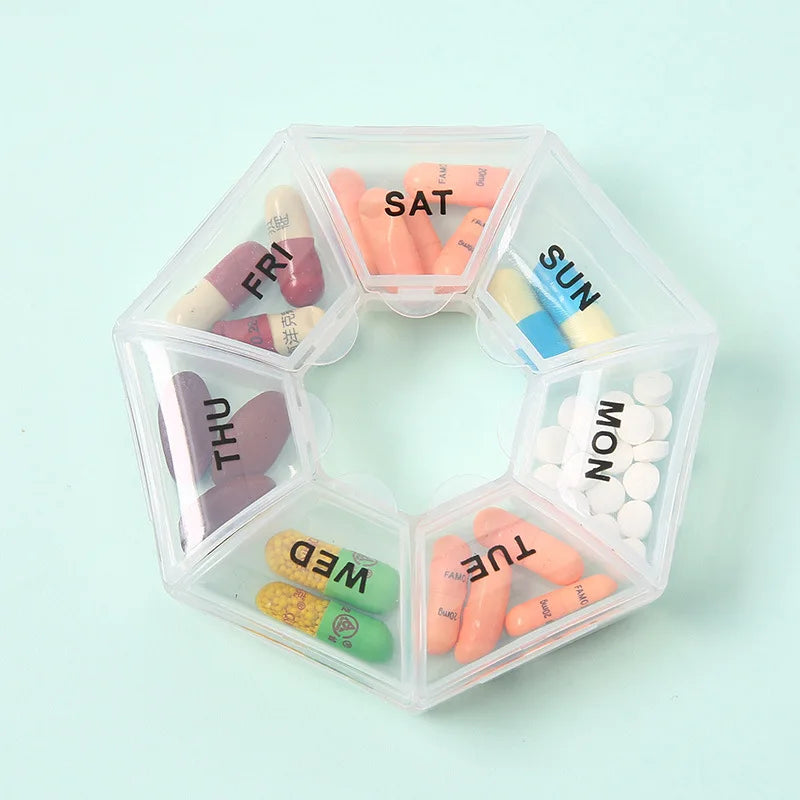 Portable 7-day pill organizer, view 8 - MRSLM