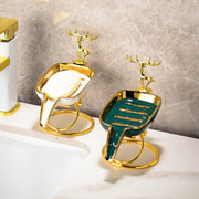 ceramic soap rack with drainage, view 8 - MRSLM