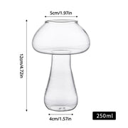 mushroom shaped cocktail glass, view 6 - MRSLM