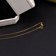 rough cross pattern silver chain necklace, view 2 - MRSLM