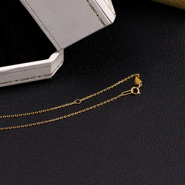 Rough Cross Pattern Naked Chain Is Versatile