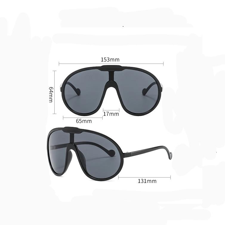 vintage elegant oversized sunglasses, view 14 - MRSLM