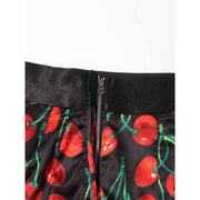 high waist colorblock bodycon skirt, view 5 - MRSLM