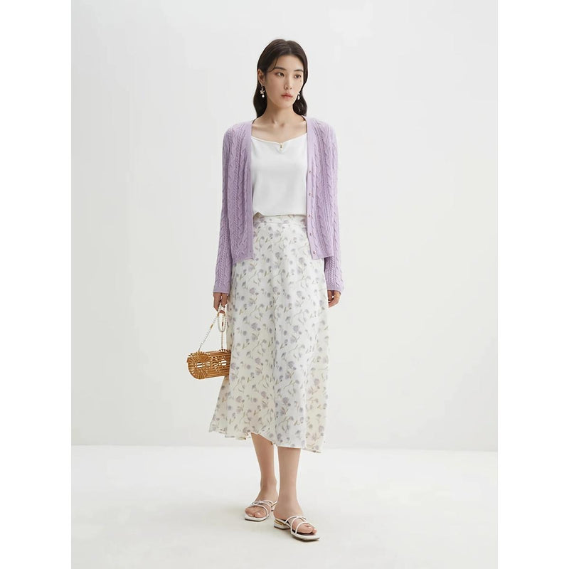 french style flower skirt, view 3 - MRSLM
