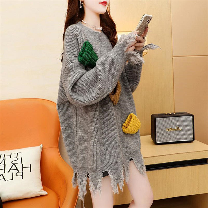 Christmas Sweater New Fashionable Loose Size Women's