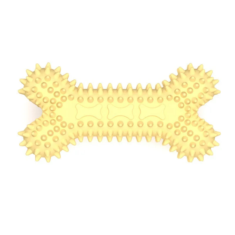 rubber chew bone toy, view 2 - MRSLM