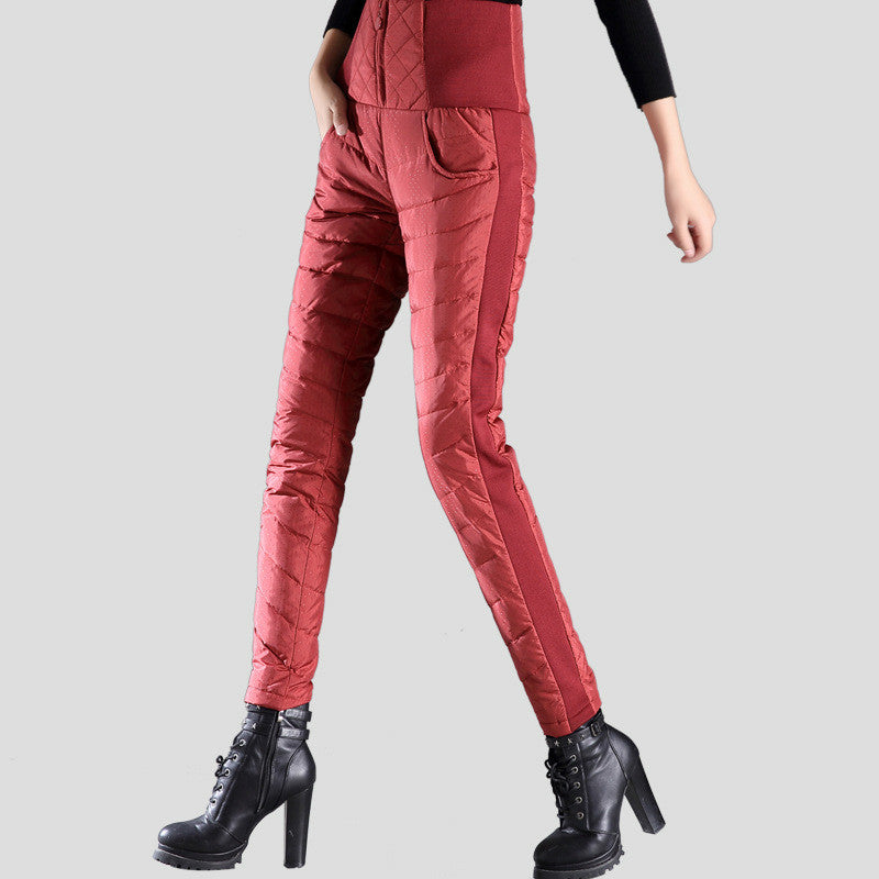 thin women's down pants, view 4 - MRSLM