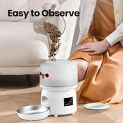 Smart automatic pet feeder, view 2 - MRSLM