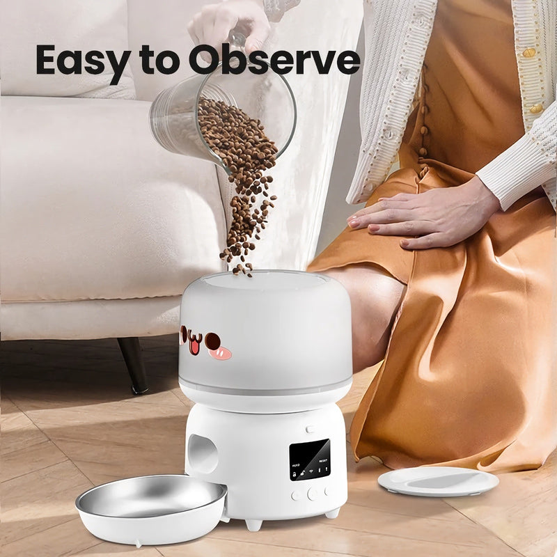 Smart automatic pet feeder, view 2 - MRSLM