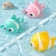 cartoon fish wind-up bath toy, view 5 - MRSLM