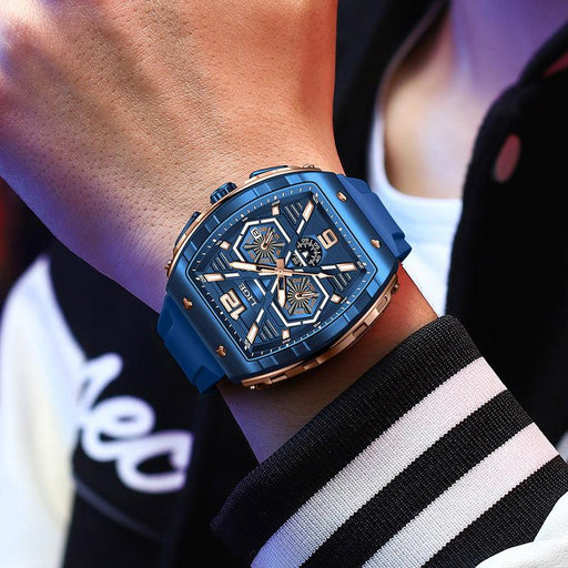 square chronograph watch - MRSLM