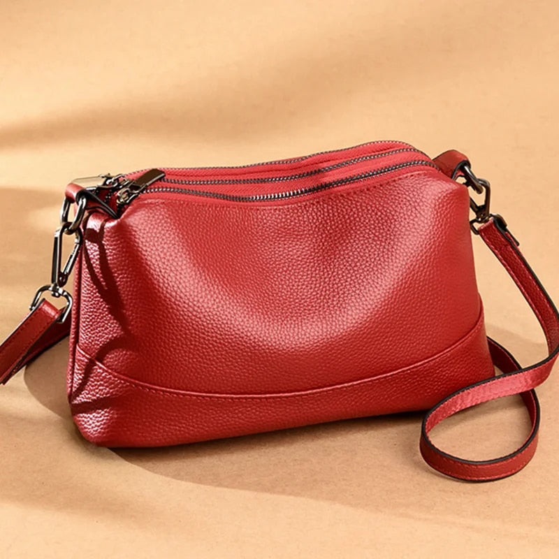genuine leather tote bag, view 7 - MRSLM
