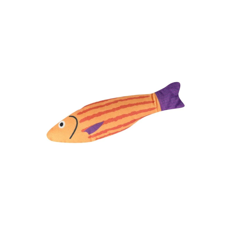 Plush catnip fish toy for cats - MRSLM