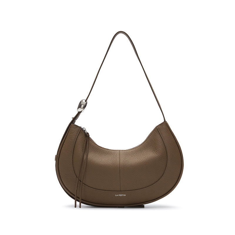 stylish leather tote bag with large capacity, view 6 - MRSLM