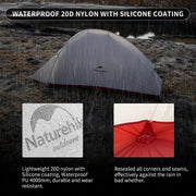ultralight portable 1-person camping tent, view 5 - MRSLM