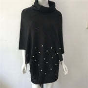 batwing tassel knit shawl, view 8 - MRSLM