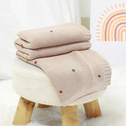 soft cotton knit baby blanket - MRSLM