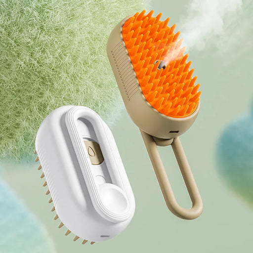 3-in-1 electric cat grooming brush - MRSLM