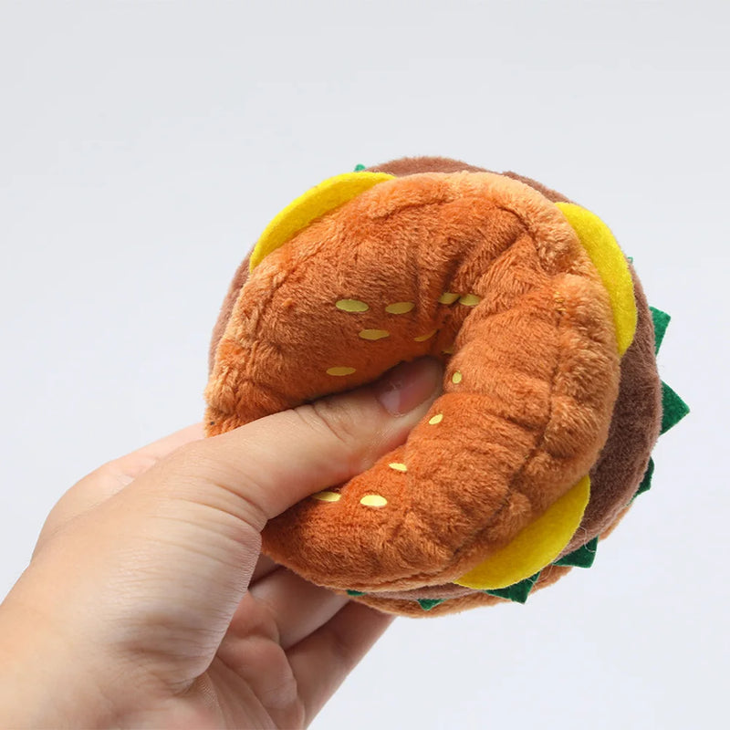 Funny plush squeaky dog toy, view 6 - MRSLM