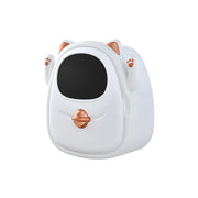 lucky cat tissue box and bathroom organizer, view 2 - MRSLM
