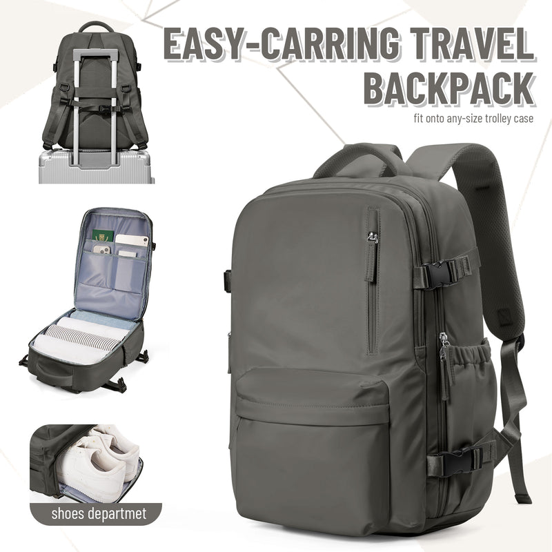 versatile travel backpack, view 4 - MRSLM