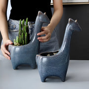 giraffe ceramic flower pot - MRSLM