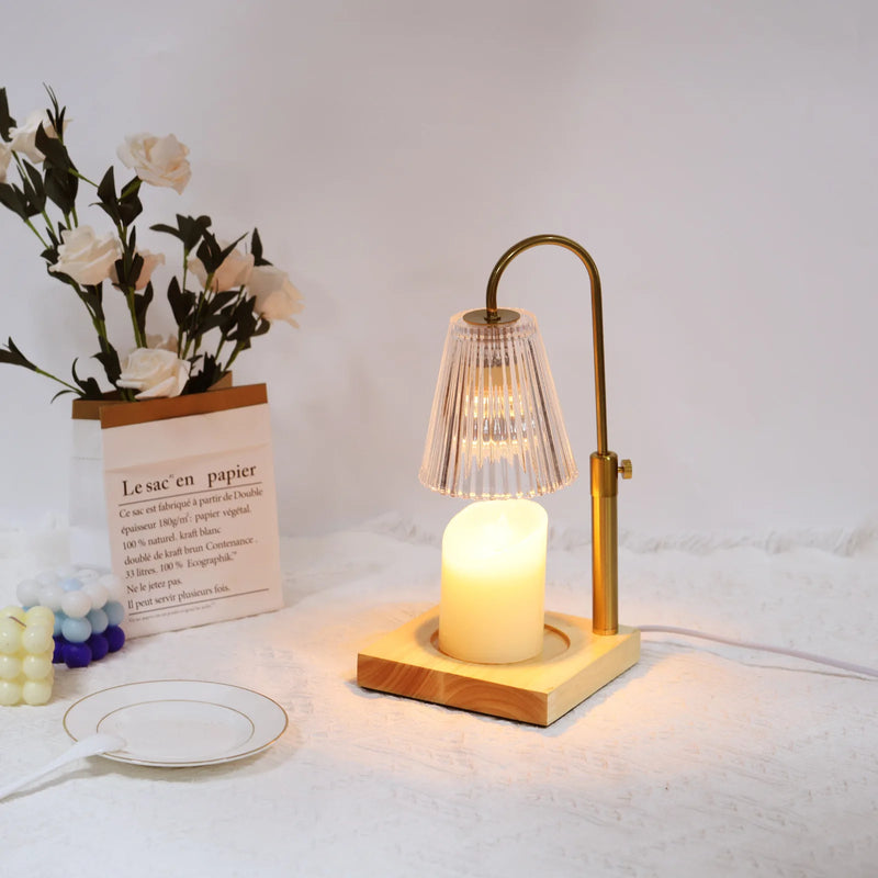 retro candle warmer lamp, view 7 - MRSLM