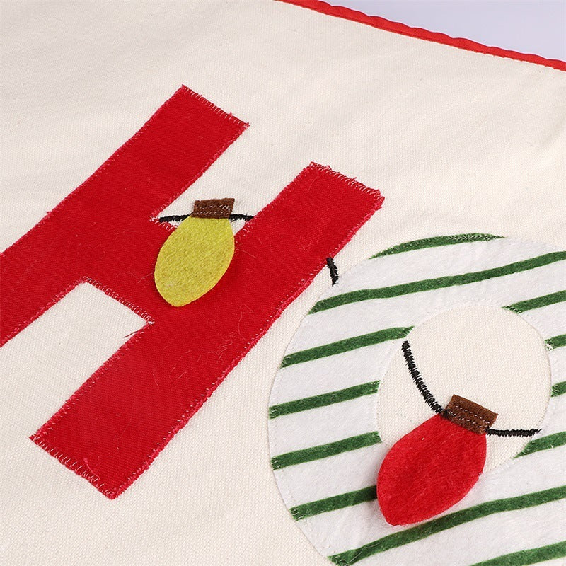 ho ho ho tree skirt, view 3 - MRSLM