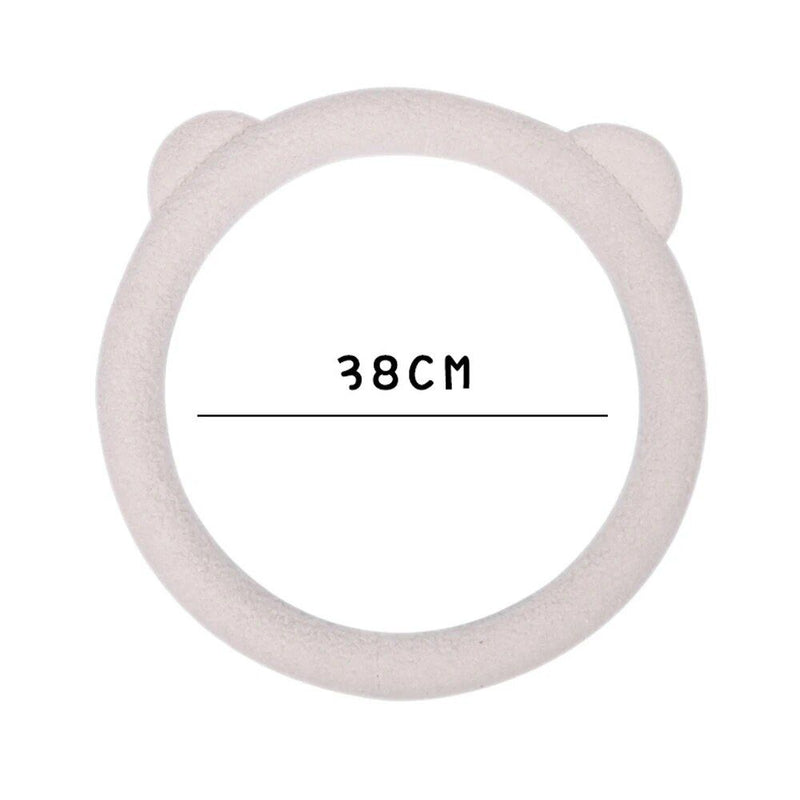 Plush Car Steering Wheel Cover