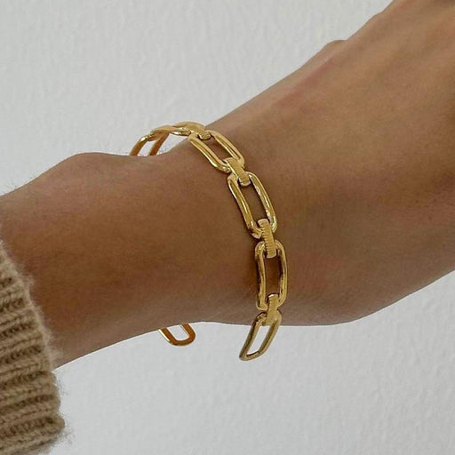 geometric open cuff bracelet - MRSLM