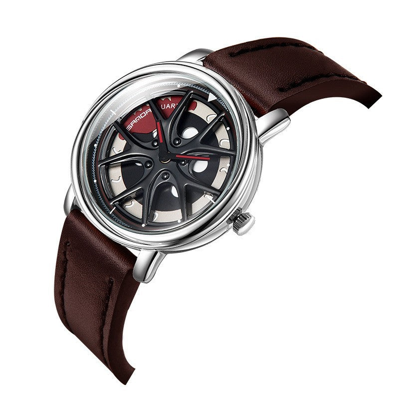 Men's sports quartz watch, view 5 - MRSLM