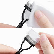 Foldable steel teeth eyelash brush, view 11 - MRSLM