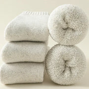 3 pairs unisex wool blend socks, view 4 - MRSLM