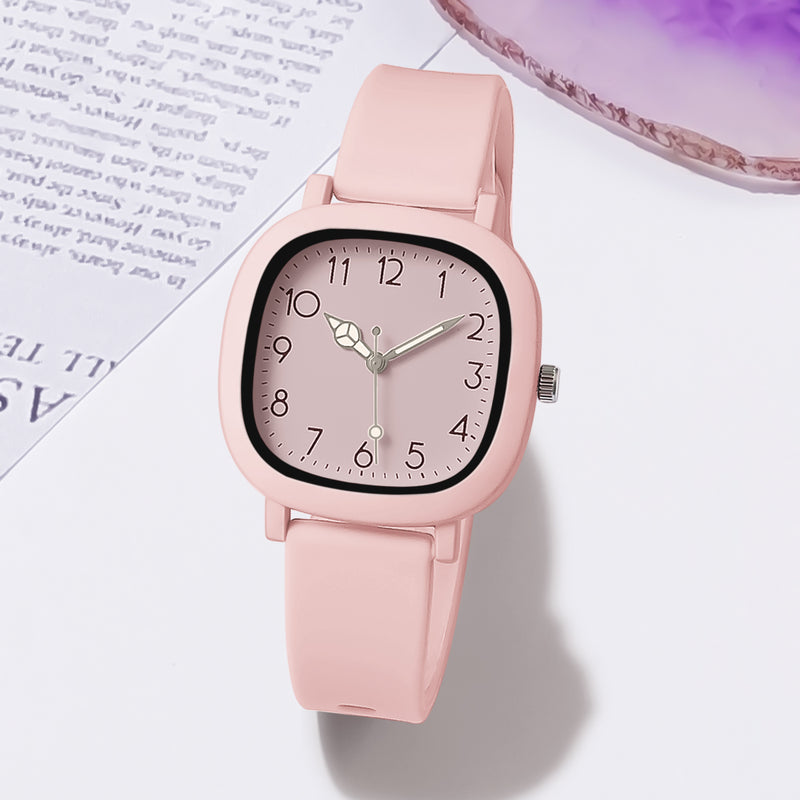Women's silicone band quartz watch, view 7 - MRSLM
