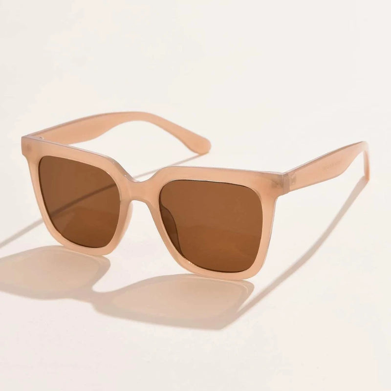 retro rectangle sunglasses, view 3 - MRSLM