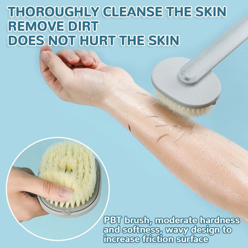 long handle bath brush, view 8 - MRSLM