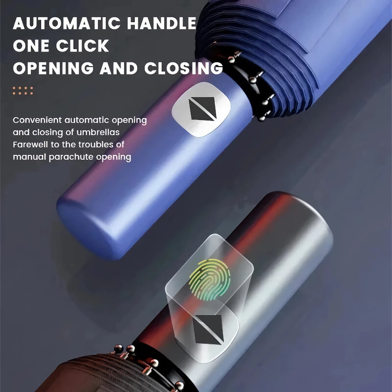 automatic three-fold UV resistant umbrella, view 10 - MRSLM