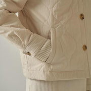 casual streetwear quilted jacket, view 8 - MRSLM