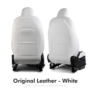 Microfiber leather seat back protectors, view 3 - MRSLM