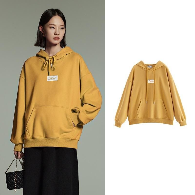winter plush hoodie for women, view 2 - MRSLM