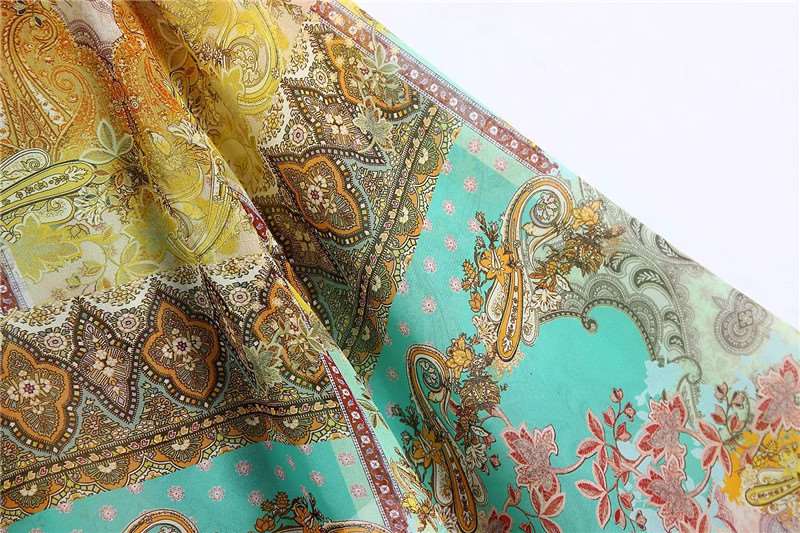 women's floral long sleeve lapel shirt, view 3 - MRSLM