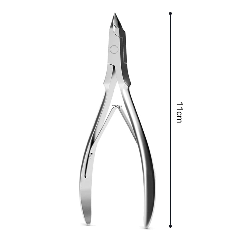 stainless steel cuticle nippers, view 9 - MRSLM