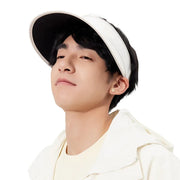 adjustable sun visor bucket hat, view 2 - MRSLM