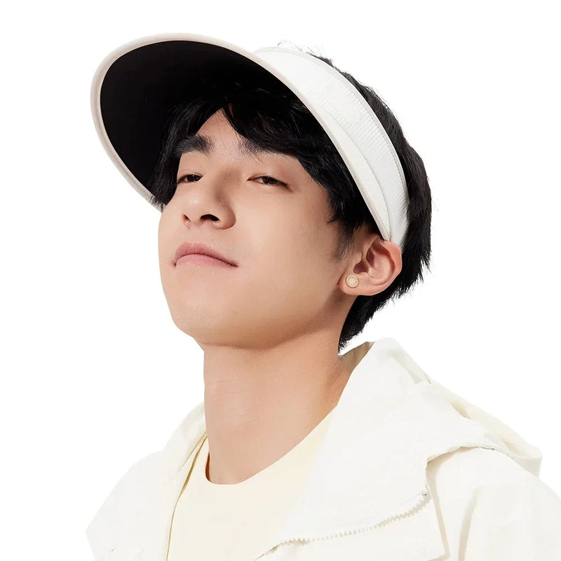 adjustable sun visor bucket hat, view 2 - MRSLM
