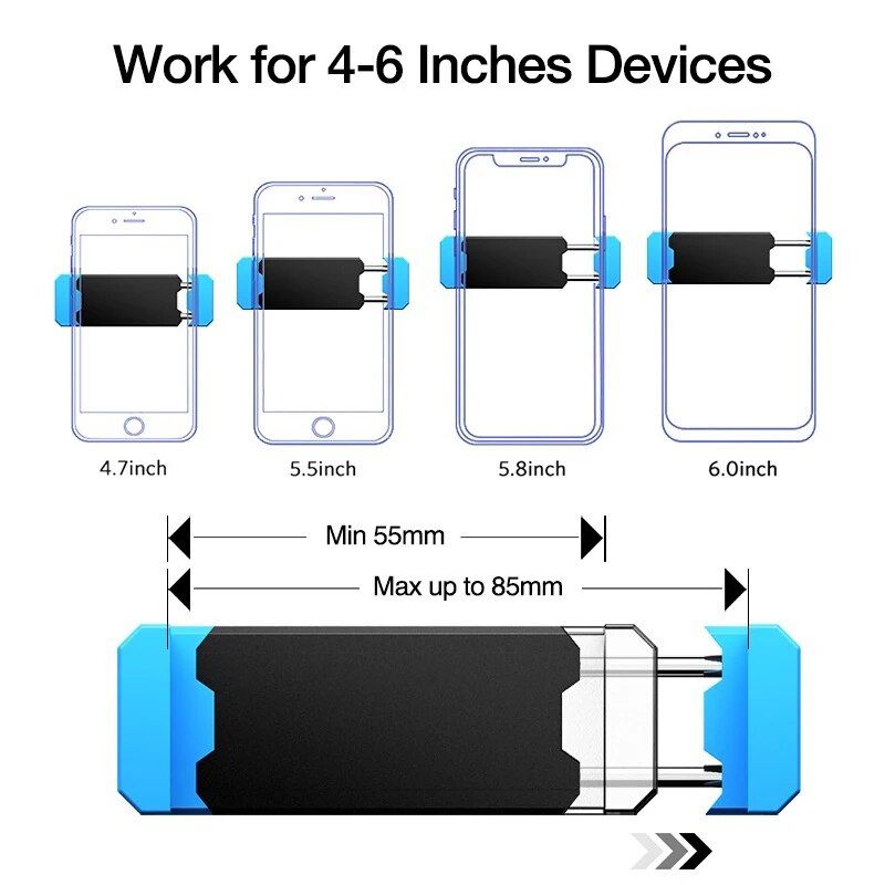 air vent car phone mount, view 11 - MRSLM