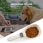 pet food measuring scale spoon, view 2 - MRSLM