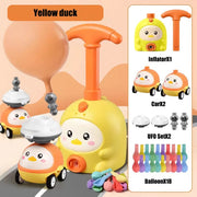 balloon-powered launcher and car set, view 3 - MRSLM