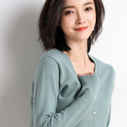 v-neck cardigan, view 21 - MRSLM